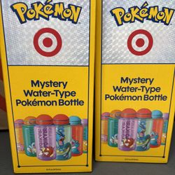 Pokemon mystery water type bottle