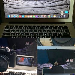 Apple Labtop & mirrorless canera