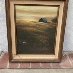 House Country Abstract Painting