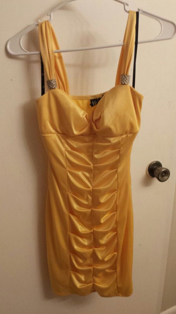 Yellow dress