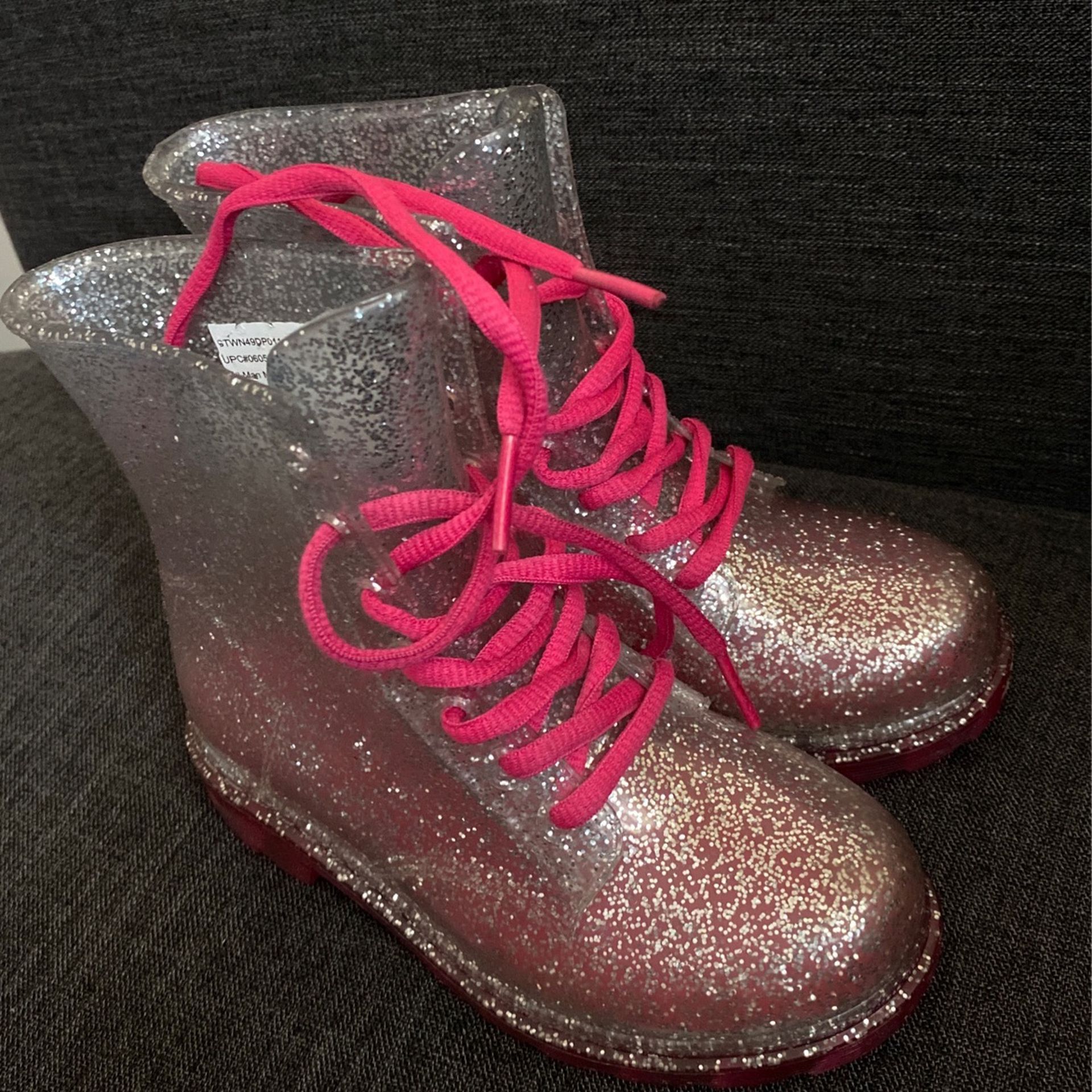 Child Glitter rain Boots