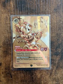 Tigger - In The Crow’s Nest (enchanted) Disney Lorcana Card