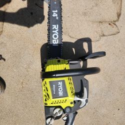 Ryobi 14" Chainsaw  Gas Oil Mix