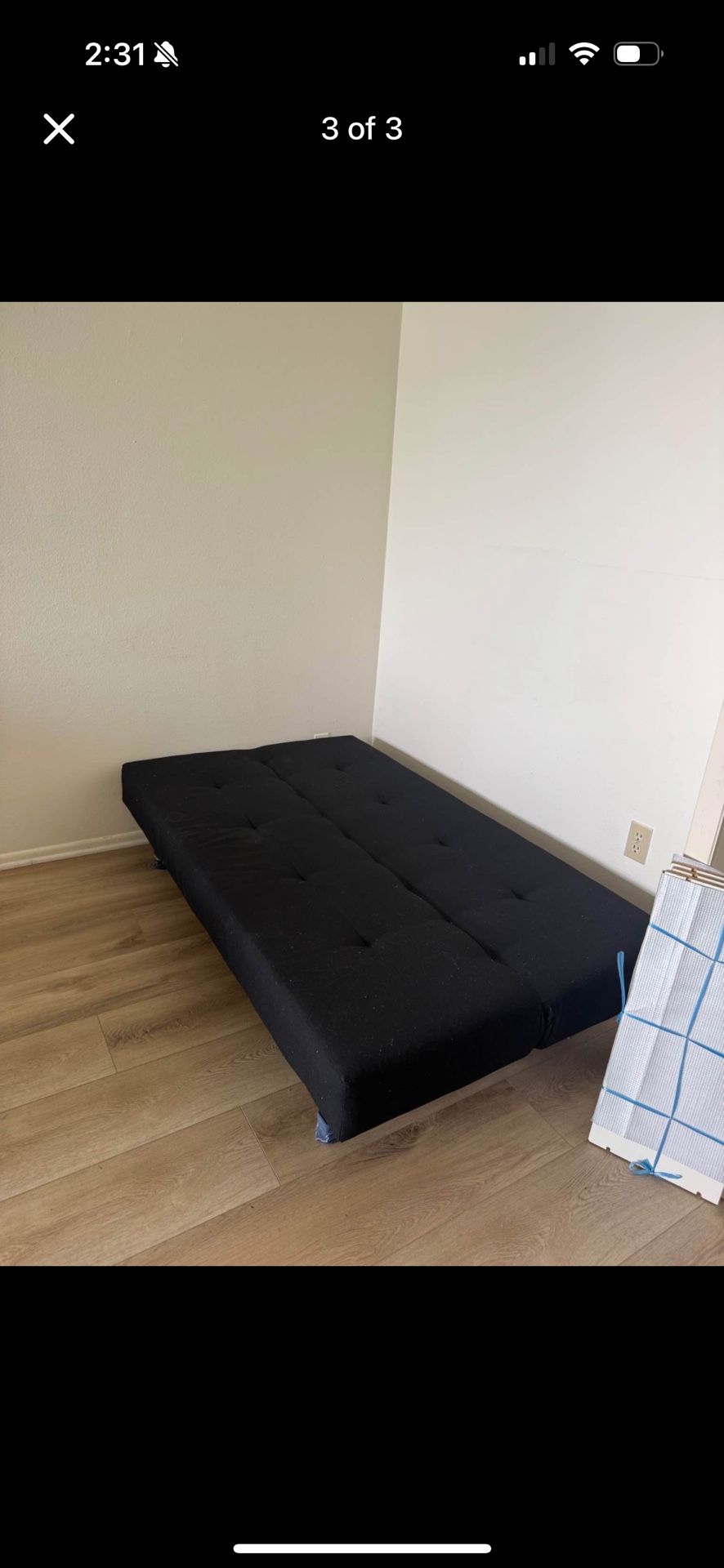Black Futton Sofa