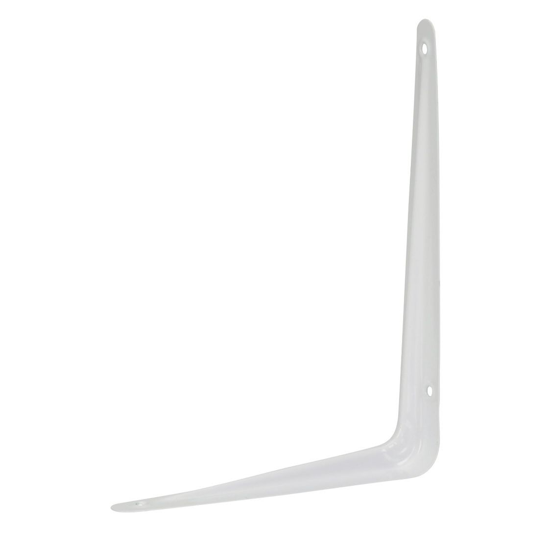 2 Pcs Hyper Tough 6" in x 8" in White Shelf Bracket Heavy Duty Metal This Hyper Tough 6" x 8" shelf bracket is all you need to add some narrow shelvi