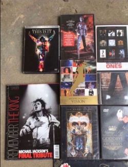Lot of Michael Jackson collectibles  Books, CDs, and memorabilia,