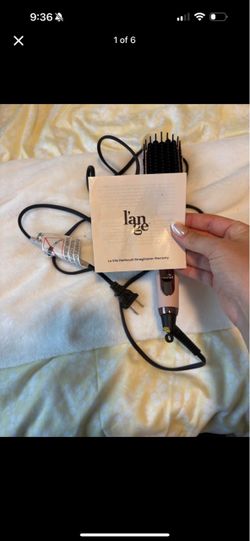 Lange Hair Straightener Brush