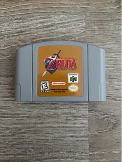 Legend of Zelda Ocarina of time N64