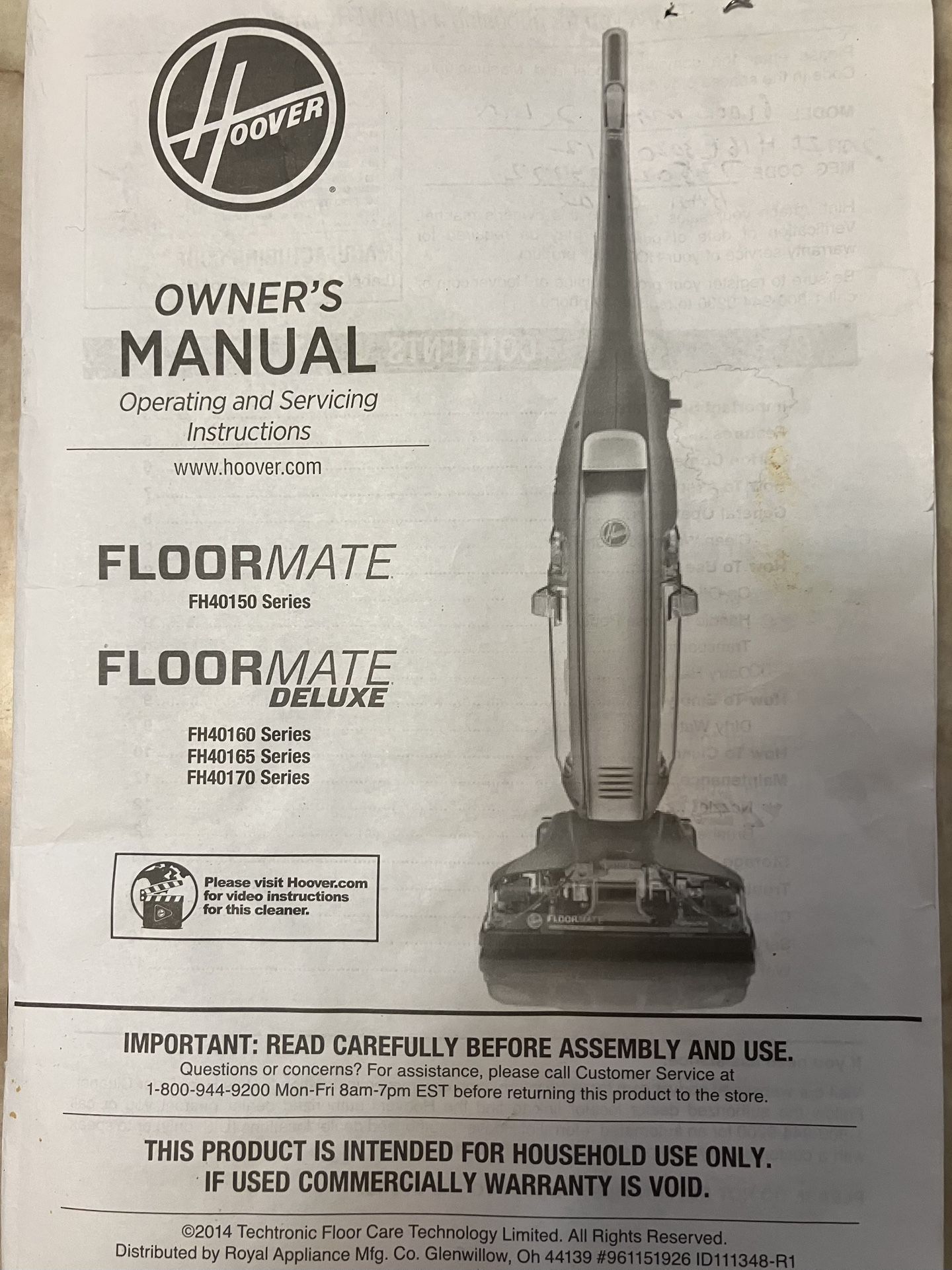 Hoover floormate 