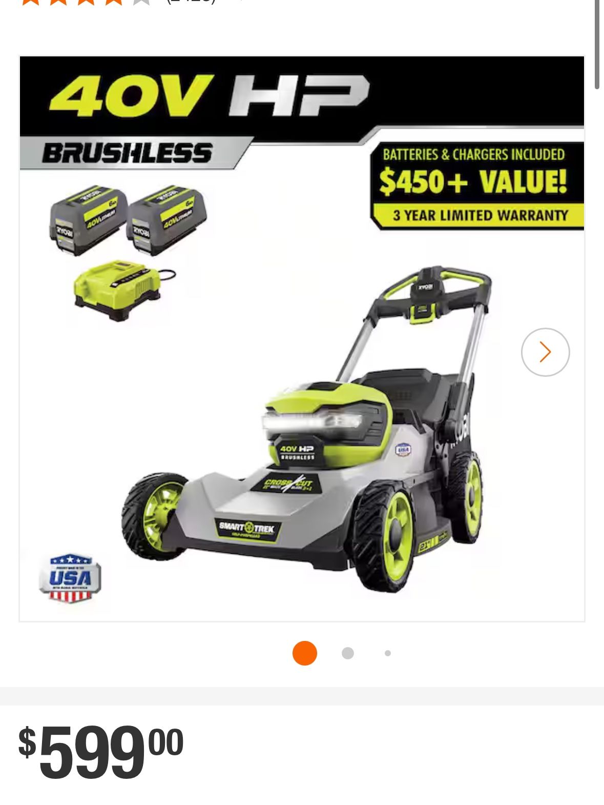 Ryobi 21” 3-in-1
