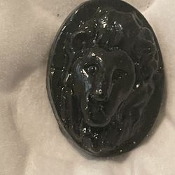 Shungite Lion Face