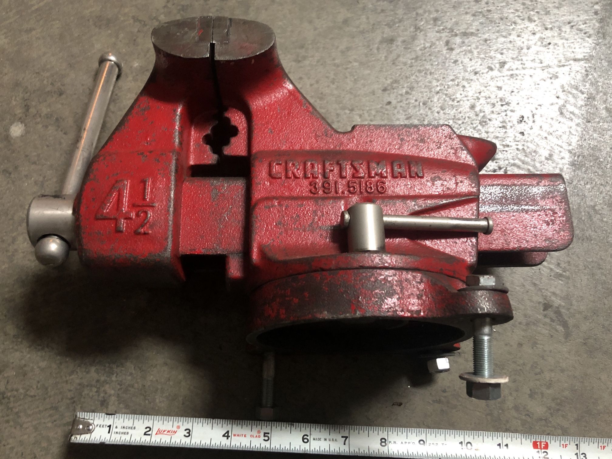 Craftsman 4.5” Bench Vise