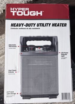 Hyper Tough New 1500W Heavy Duty Utility Heater