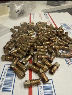 Lot of 100 Brass PEX Plumbing Fittings/Adapters GF-360-6 Hydronic Water  Fittings