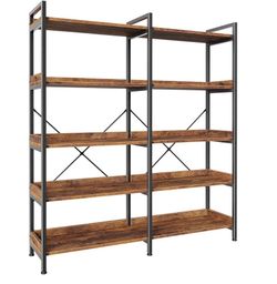 5 tier bookshelf