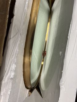 Four Hands Georgina Small Mirror - Polished Brass