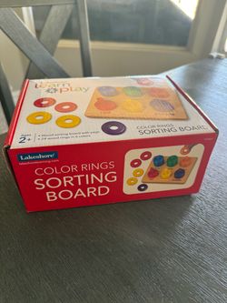 Lakeshore Color Rings Sorting Board