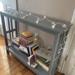 Gray Console Table 