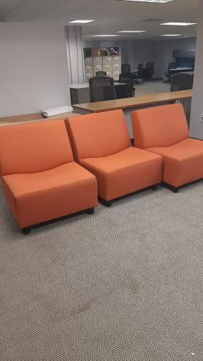 Herman Miller orange Chairs
