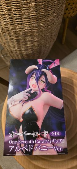 Overlord One-Seventh Carat Albedo Bunny Ver Anime Figurine