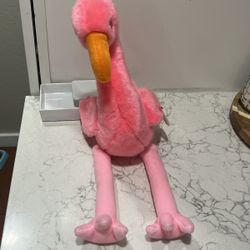 Ty Pinky Pink Flamingo 
