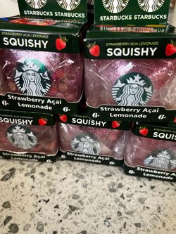 🚨NEW ⭐️Starbucks squishy cube