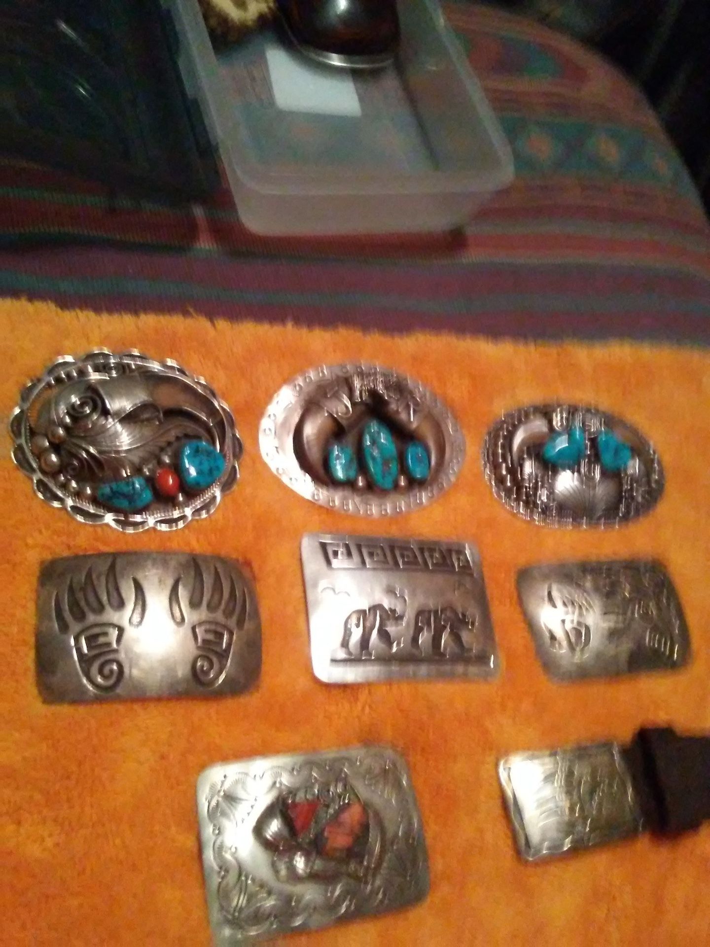 Sterling Silver And More Belt Buckles
