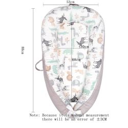 Baby Crib Bed Foldable Newborn Bionic Bed Baby Supplies