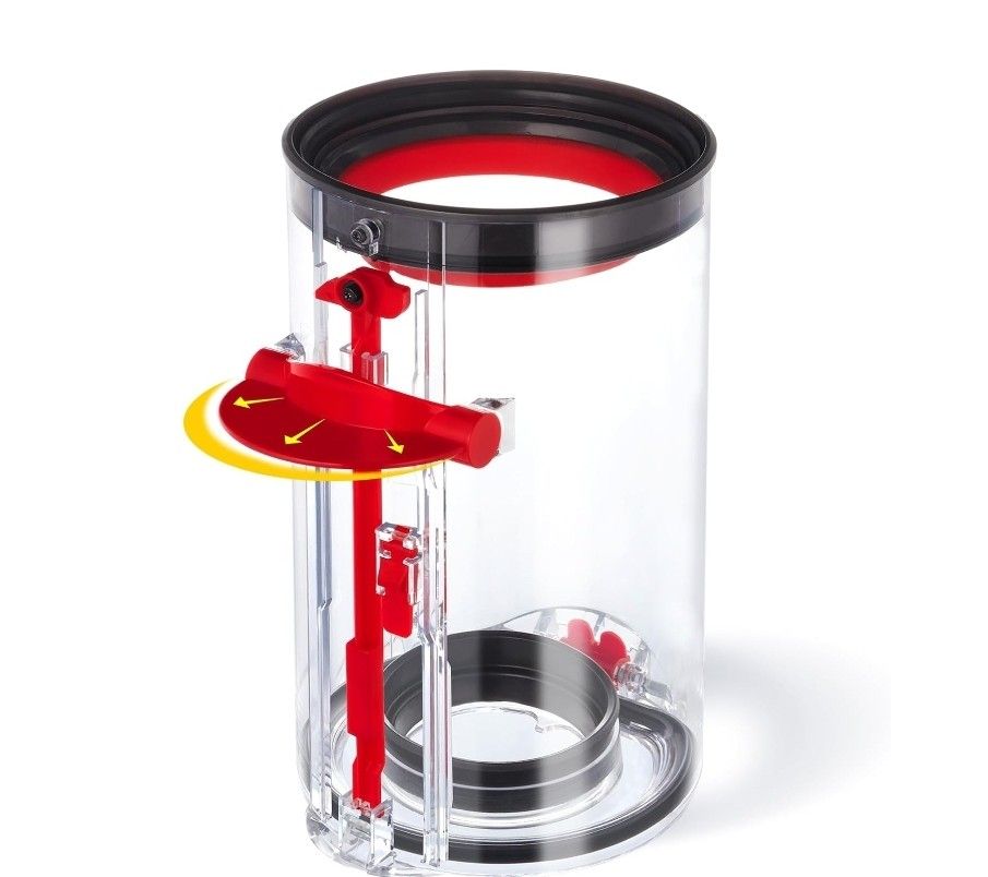 Large Dust Bin Compatible with Dyson V10 Vacuum Cleaner Canister - 969509-01