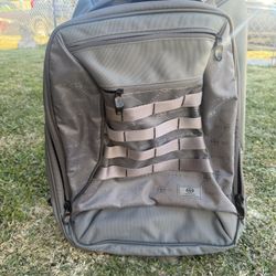 RARE HARD TO FIND GREY SCION ROLLING BACKPACK ON WHEELS
