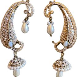 Paisley Diamond Earrings 