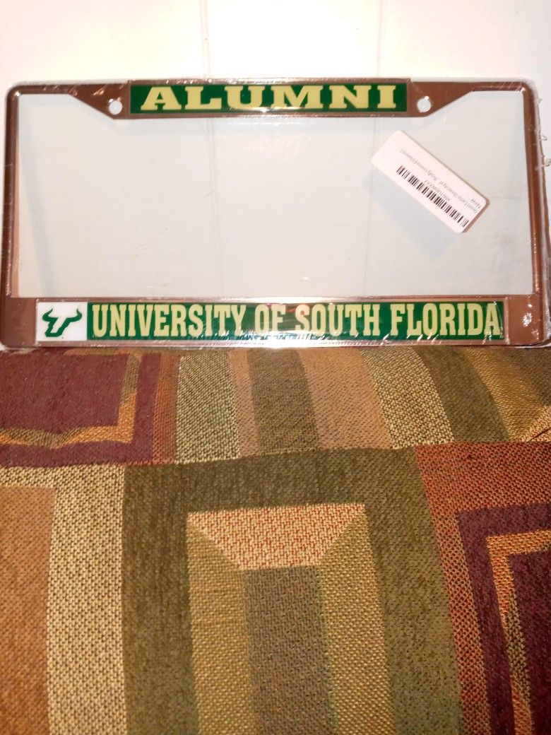 University Of South Florida Alumni License Plate Holder
