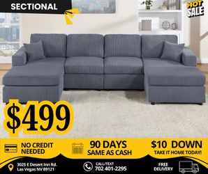 HOT SALE!! Hurry special finish soon. Sectional double chaise