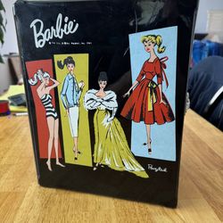Barbie and midge in case