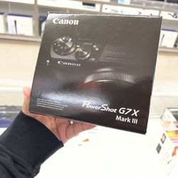 Canon Power Shot G7x Mark III