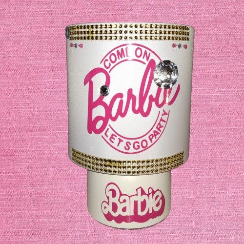 Blingy Barbie Lamp