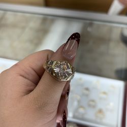 Anillo San Judas Tadeo En Oro 14k 🍀