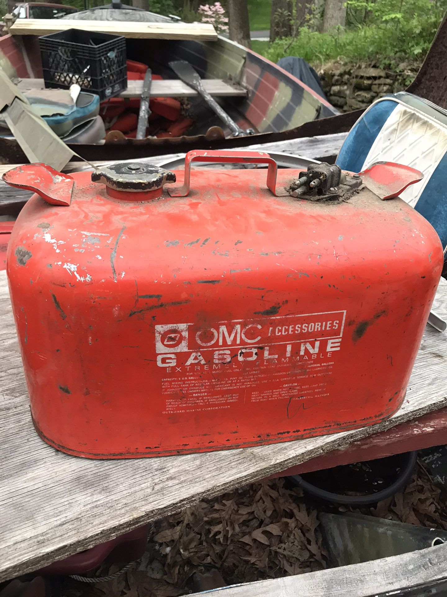 Outboard Has Tank $25