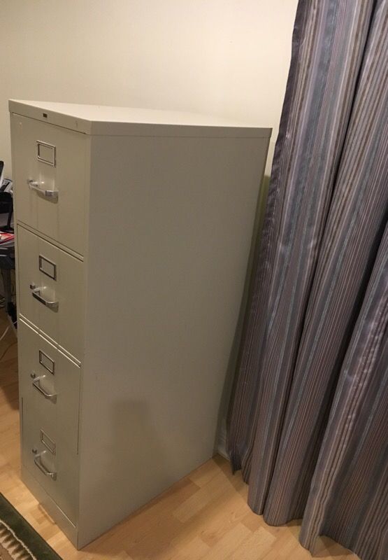 HON vertical file cabinet