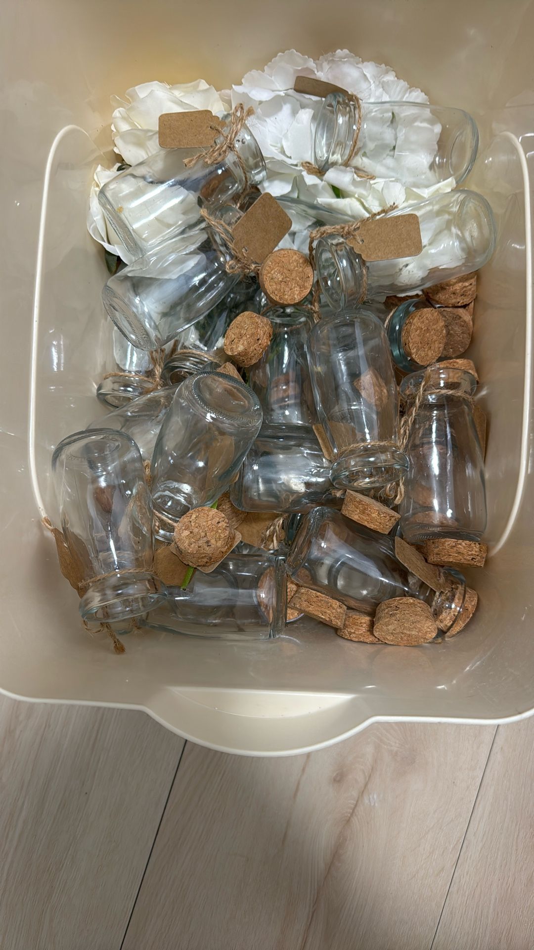 Glass Bottles Party Favors