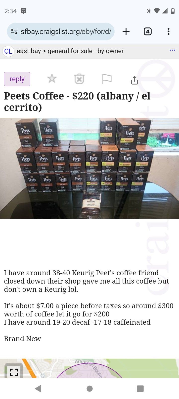 Peets Coffee