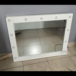 White Vanity Sold As Is