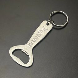 supreme bottle opener keychain