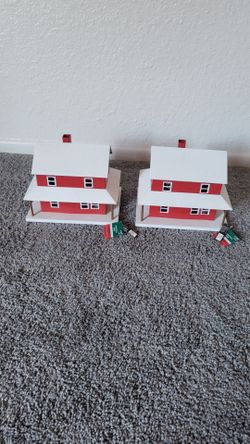 Two Christmas decorations