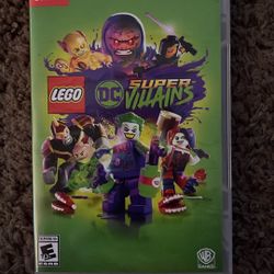 Lego DC Super Villains Switch Game
