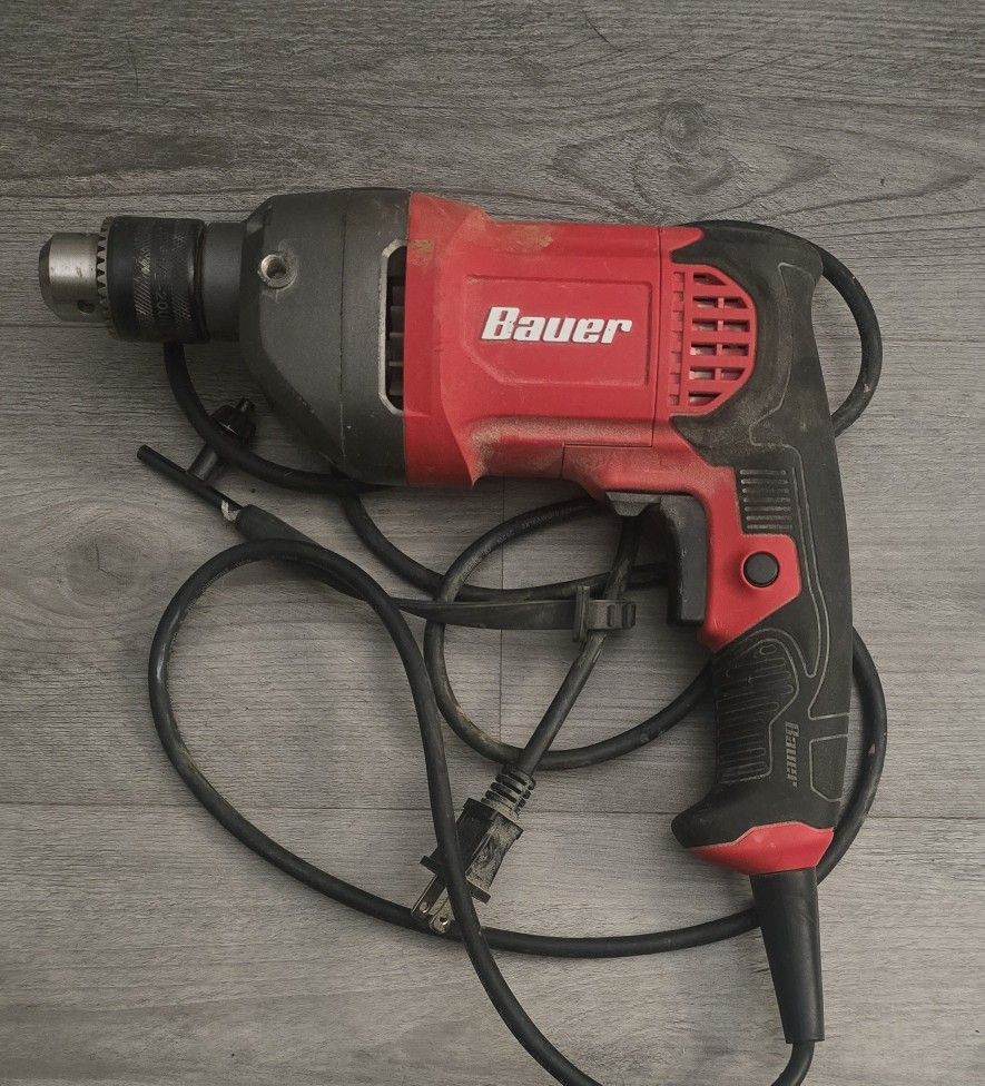 Bauer Heavy Duty Reversible Hammer Drill