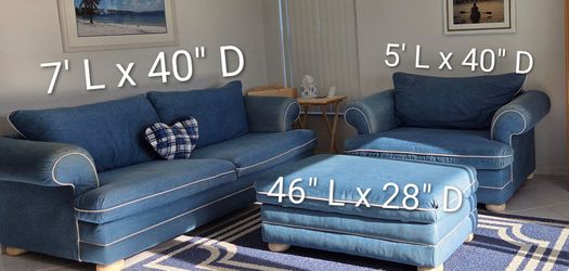 Jeans Couch Set
