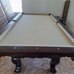 Elegant 8 Ft Pool Table Delivery/setup Included 