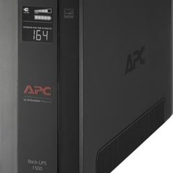 New APC UPS 1500VA UPS Battery Backup and Surge Protector