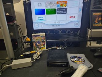 Black Nintendo Wii Sonic Bundle